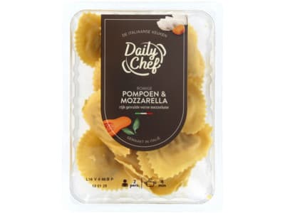 Daily Chef Mezzelune pompoen kaas