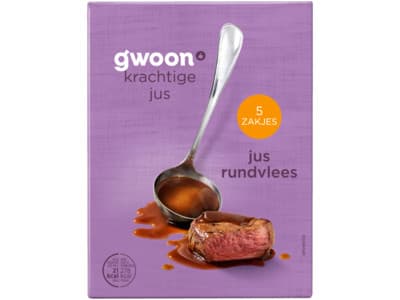 G'woon Mix voor jus rundvlees 5-pak