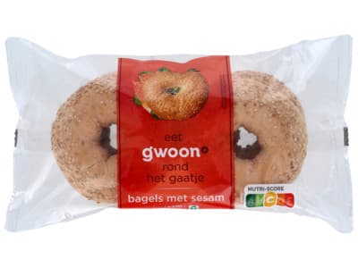G'woon Bagel met sesam
