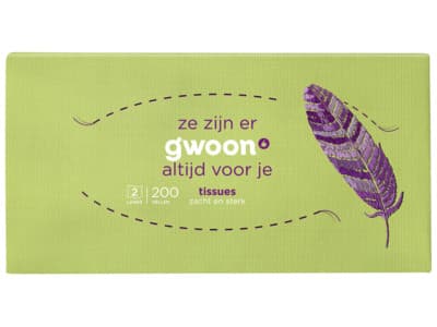 G'woon Tissues 2 laags