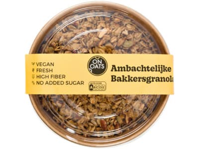 On oats Bakkers granola