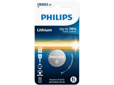 Philips Lithium cr2032 blister