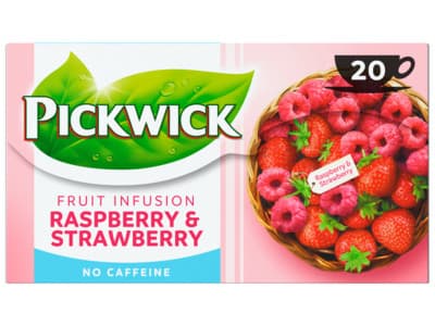 Pickwick Fruit infusion raspberry & strawberry