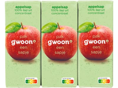 G'woon Appelsap 6-pak