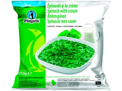 Pinguin Spinazie met room