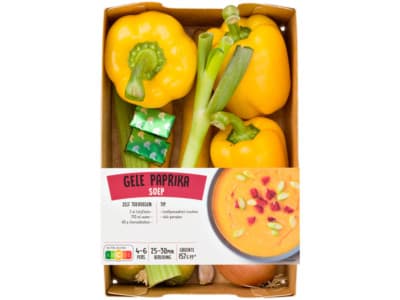 Verspakket gele paprikasoep