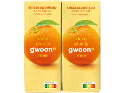 G'woon Sinaasappelsap 6-pak
