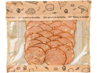 Hoogvliet Kipgrillworst pikant kaas