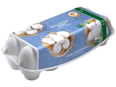 Vrije uitloop eieren