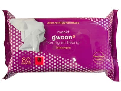 G'woon Allesreinigersdoekjes bloemen