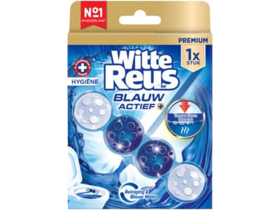 Witte Reus Toiletblok blauw actief