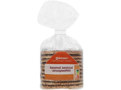 G'woon Stroopwafels karamel zeezout
