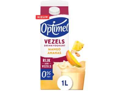 Optimel Drink vezels mango ananas