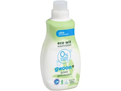 G'woon Wasmiddel ecologisch wit vloeibaar