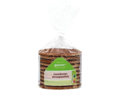 G'woon Roomboter stroopwafels