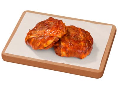 Hoogvliet Kipburger spek gemarineerd