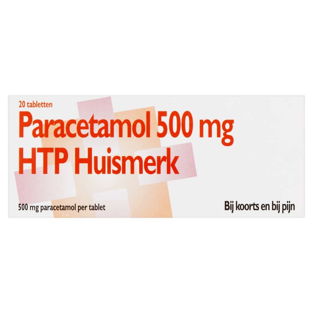 Healthy paracetamol tab. 500mg