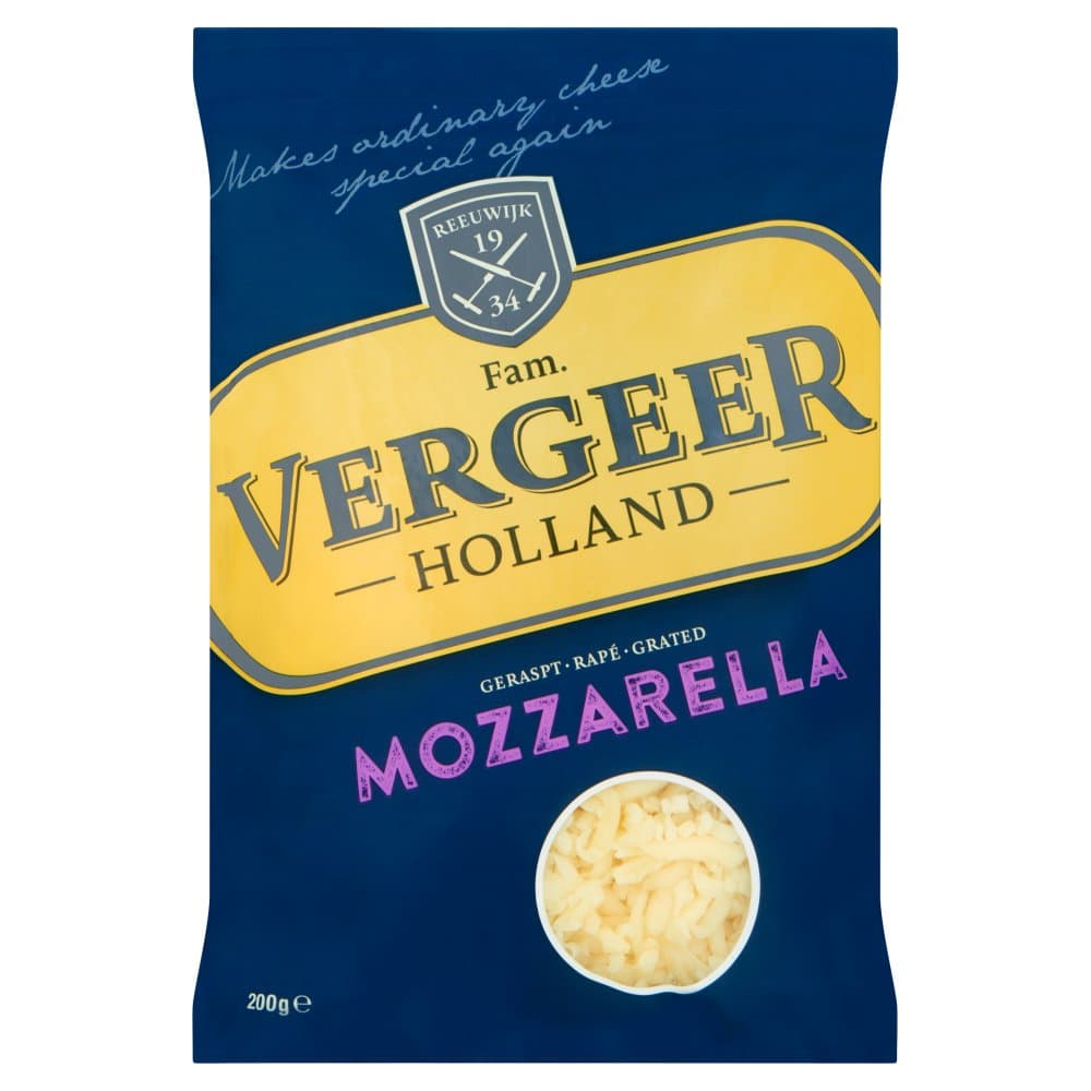 Vergeer mozzarella kaas 200gr