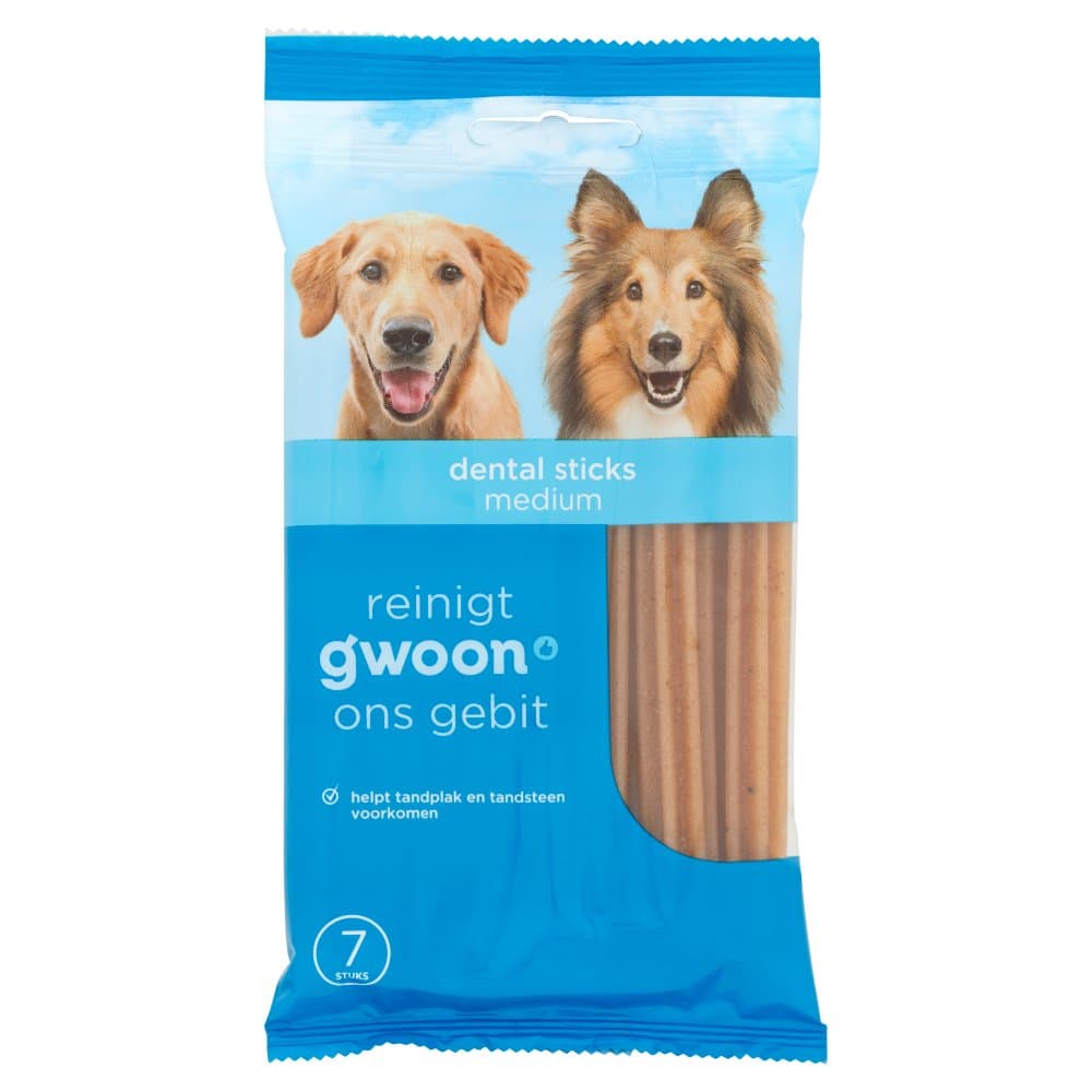 G'woon hond dentalsticks med