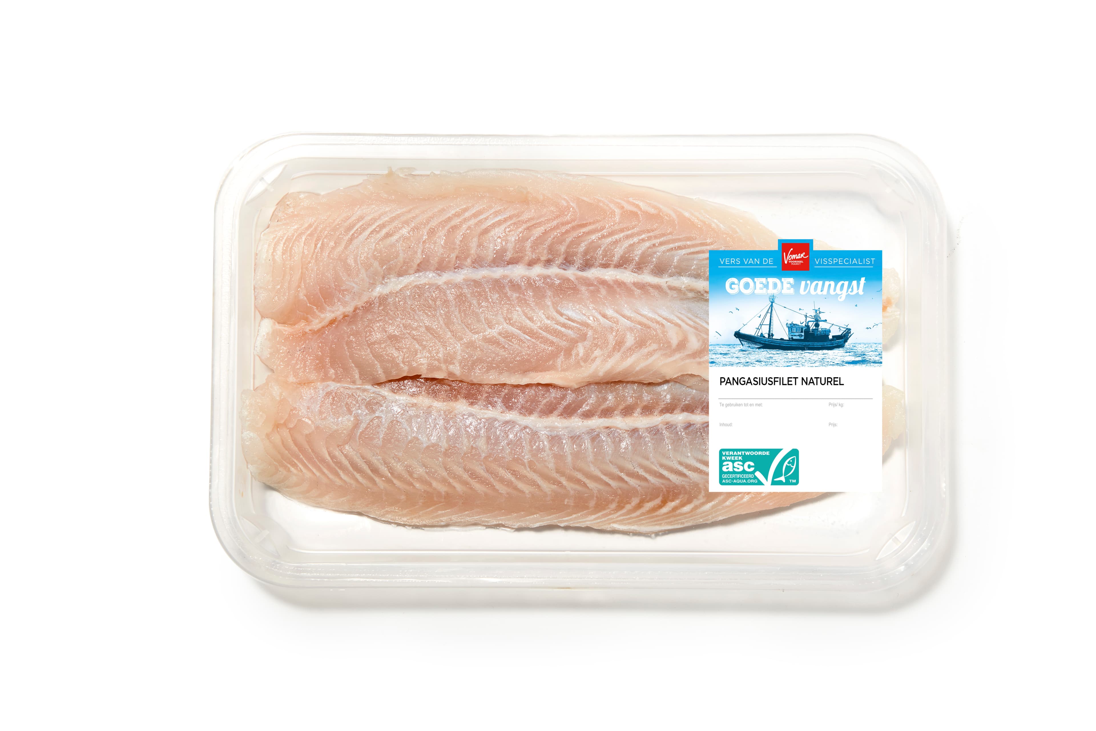 Pangasiusfilet naturel