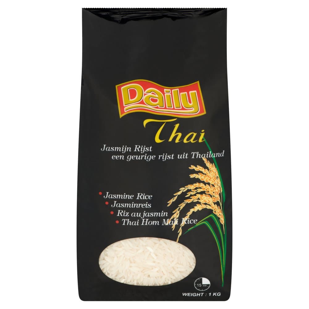 Daily thai jasmijn rijst 1000g