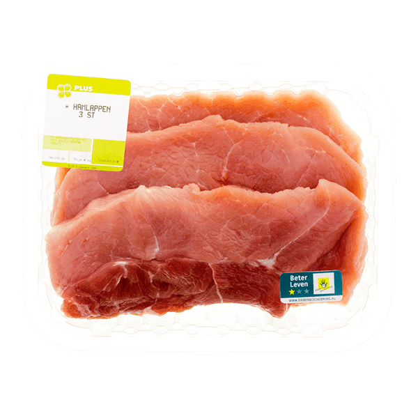 PLUS Boerentrots Hamlappen 3 stuks