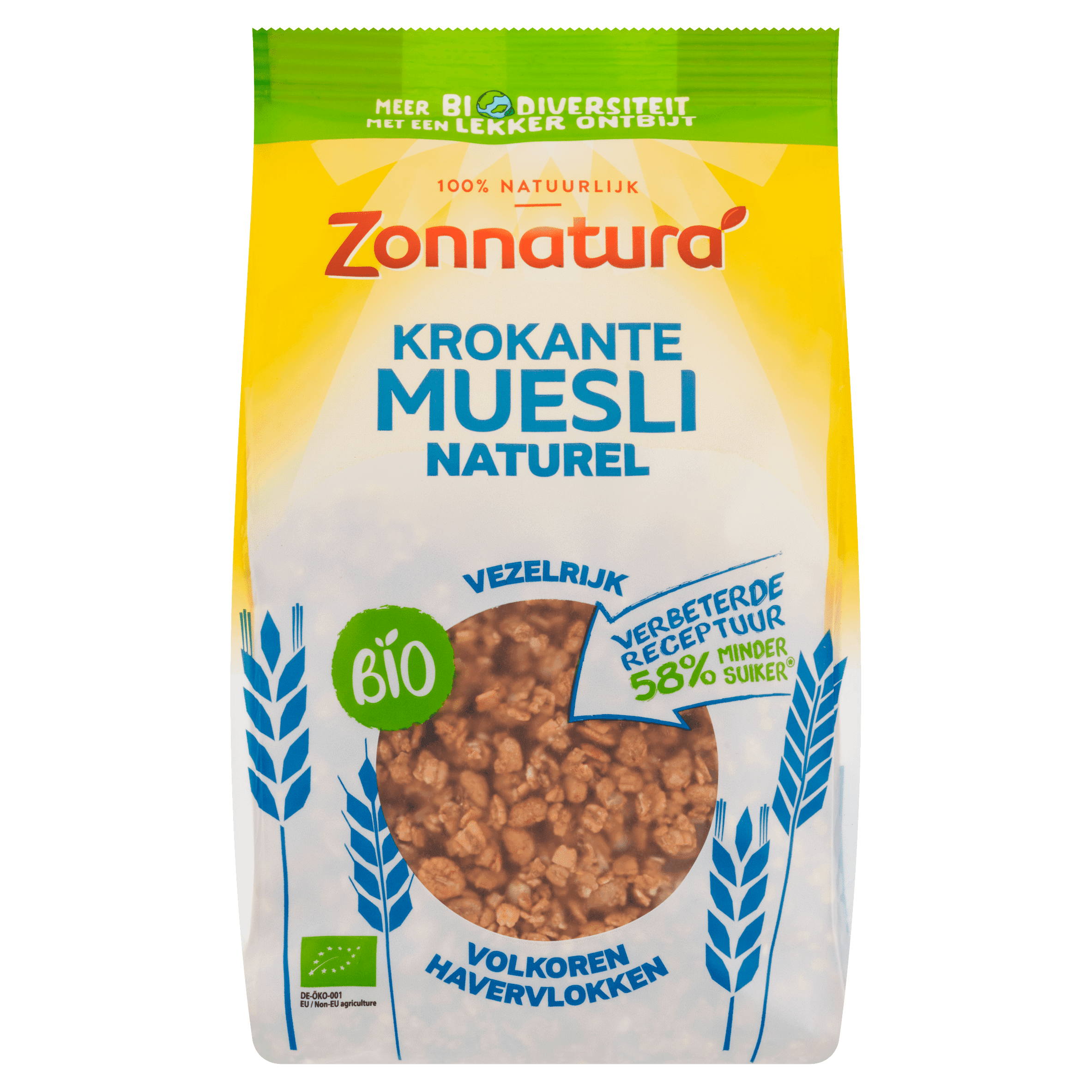 Zonnatura Krokante Muesli Naturel