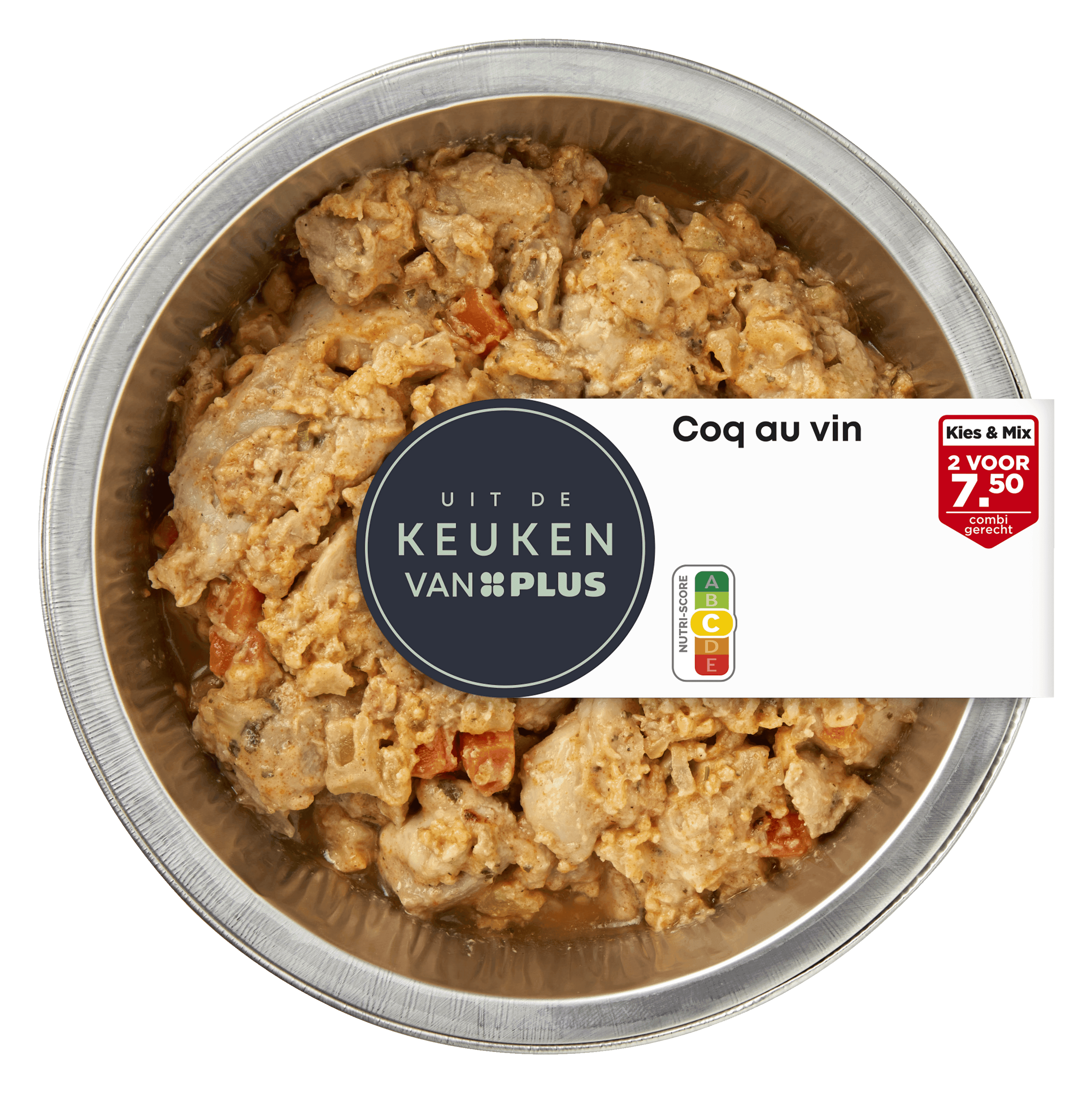 Uit de keuken van PLUS Coq au vin