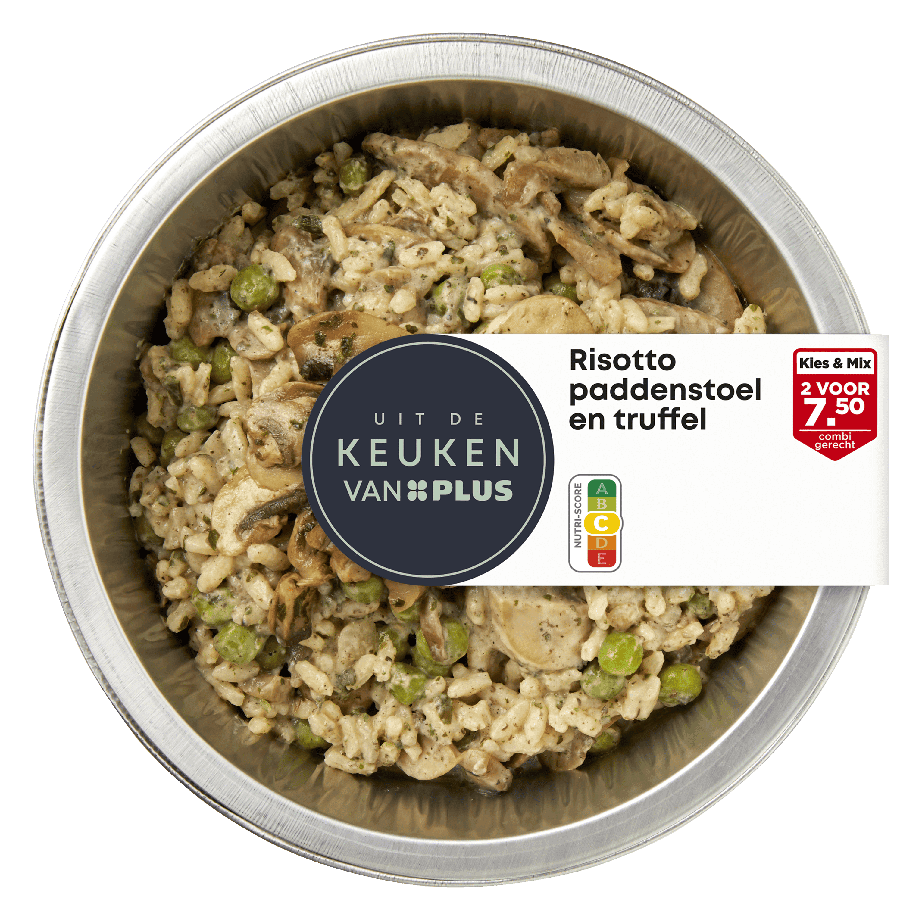 Uit de keuken van PLUS Risotto paddenstoel en truffel