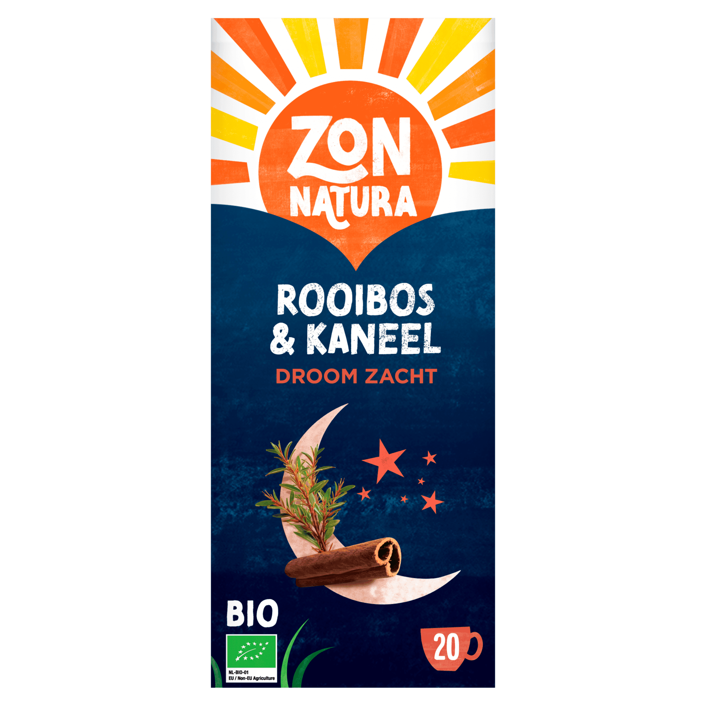 Zonnatura Rooibos & Kaneel Droom Zacht thee