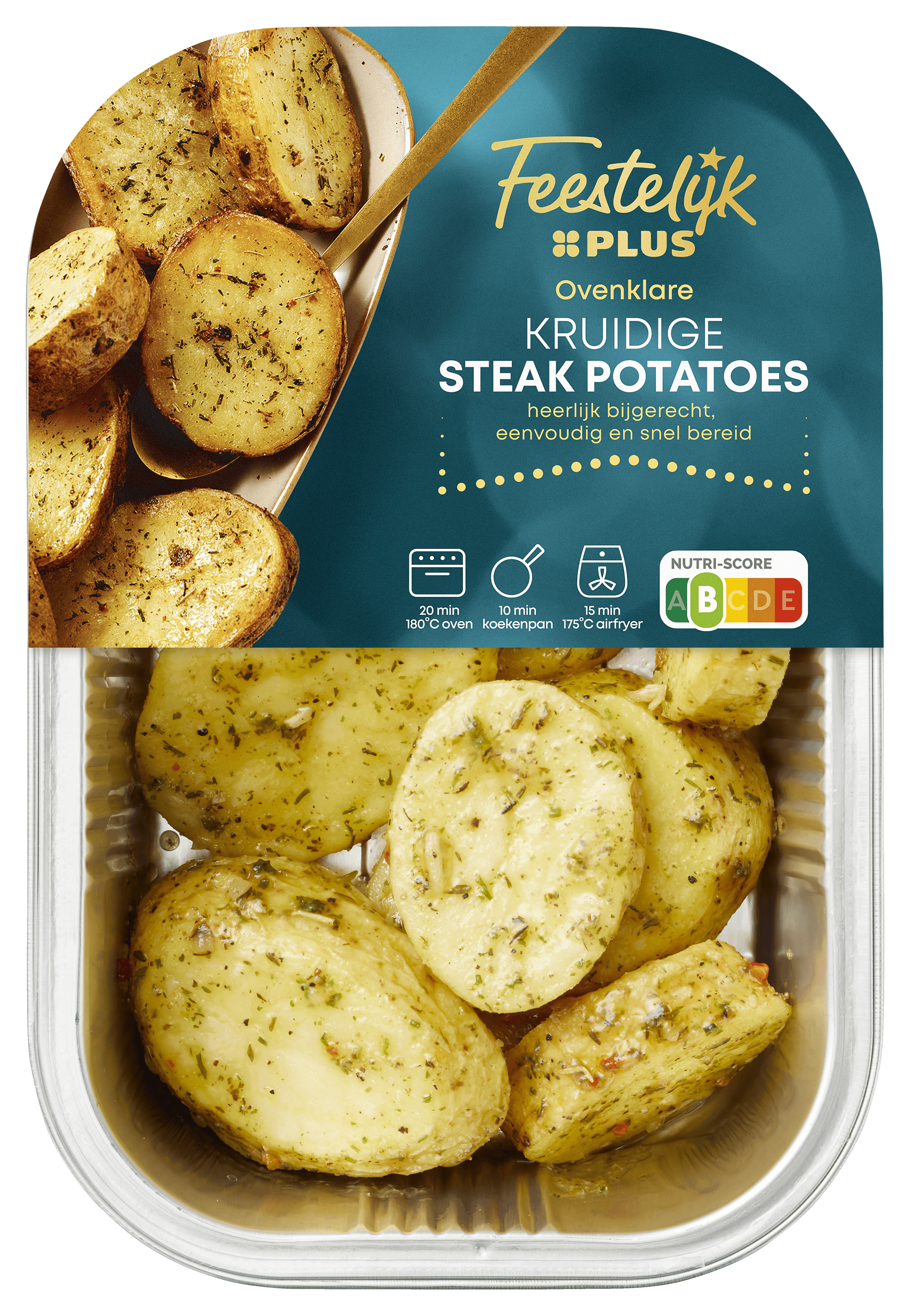 Feestelijk PLUS Kruidige steak potatoes