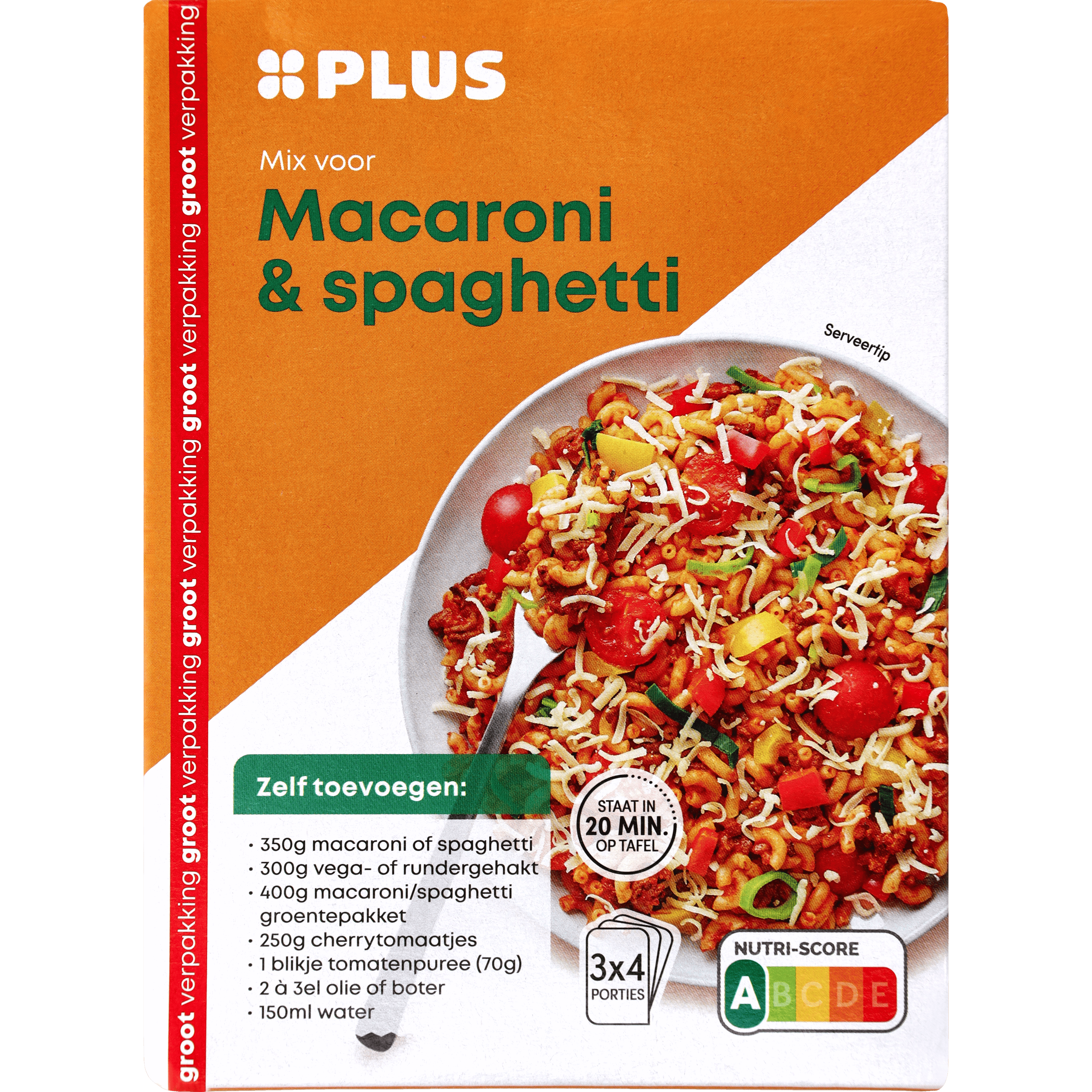 PLUS Mix voor Macaroni-Spaghetti