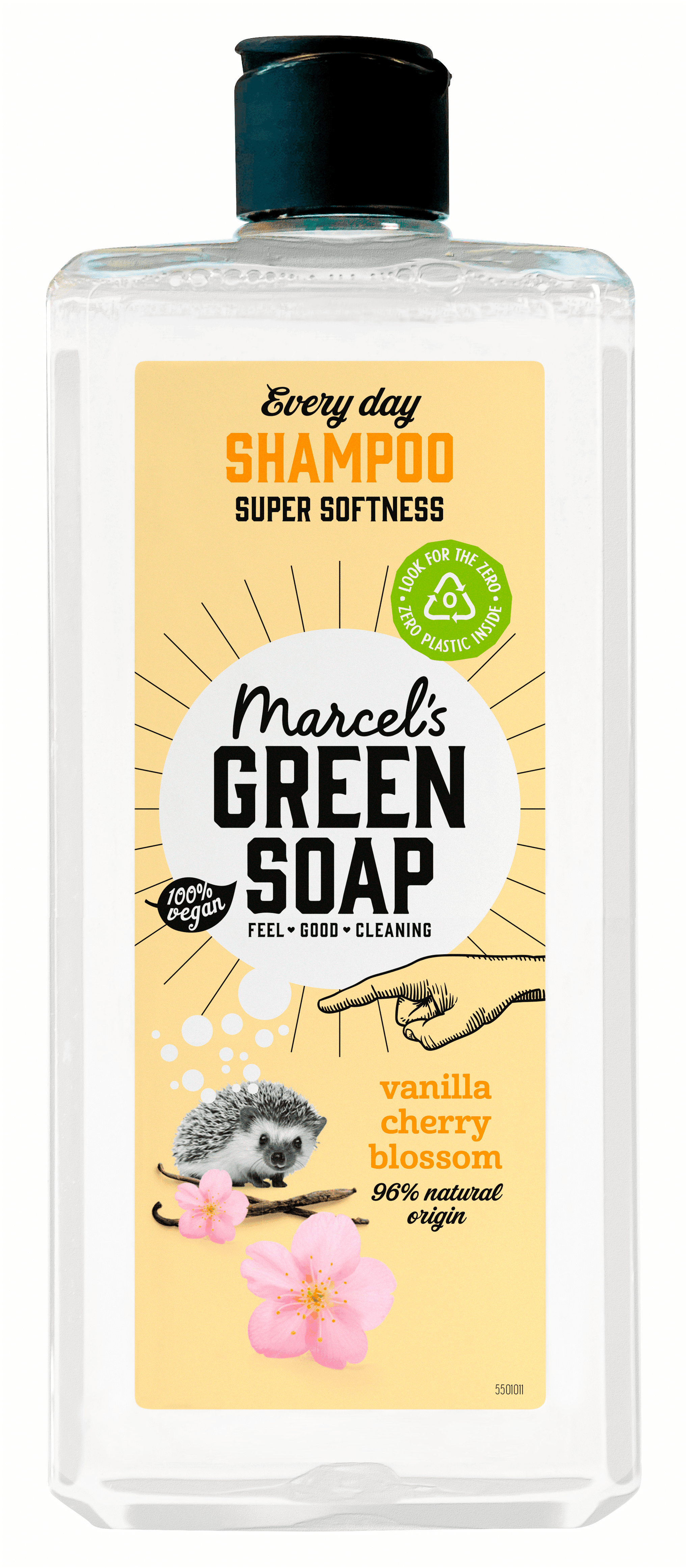 Marcel's Green Soap Shampoo elke dag Vanilla& Cherry