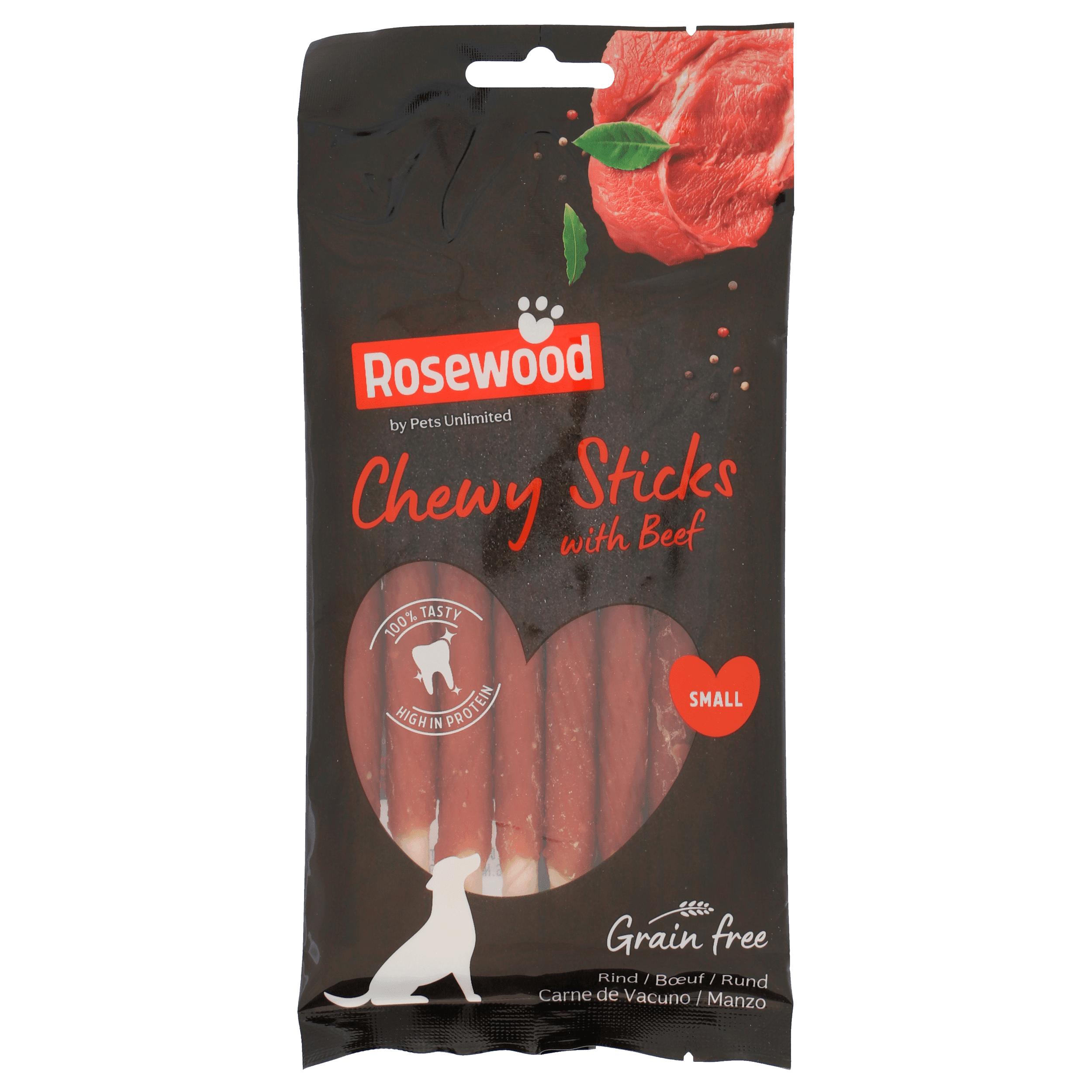 Rosewood Chewy Sticks Rund Small