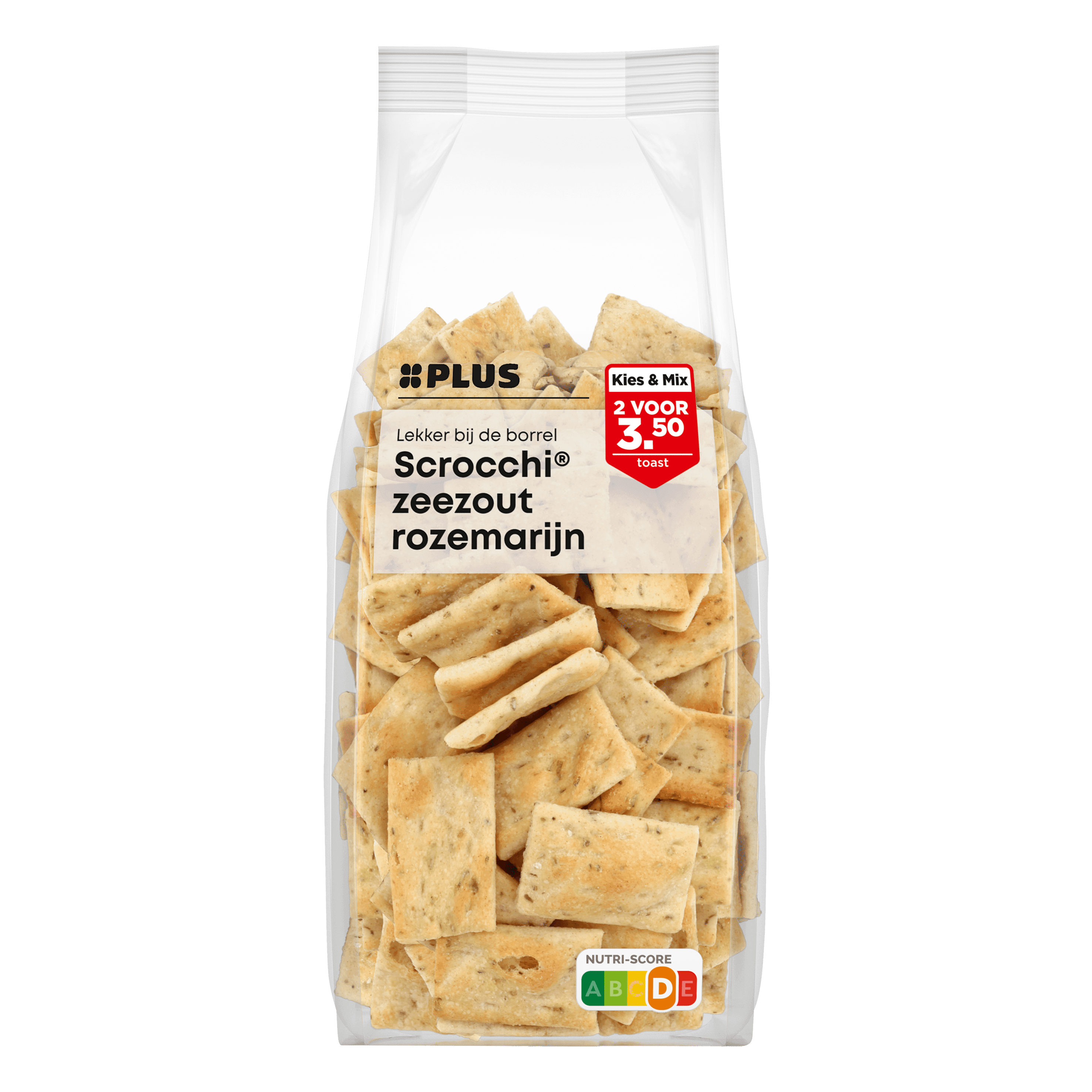 PLUS Scrocchi rozemarijn zeezout