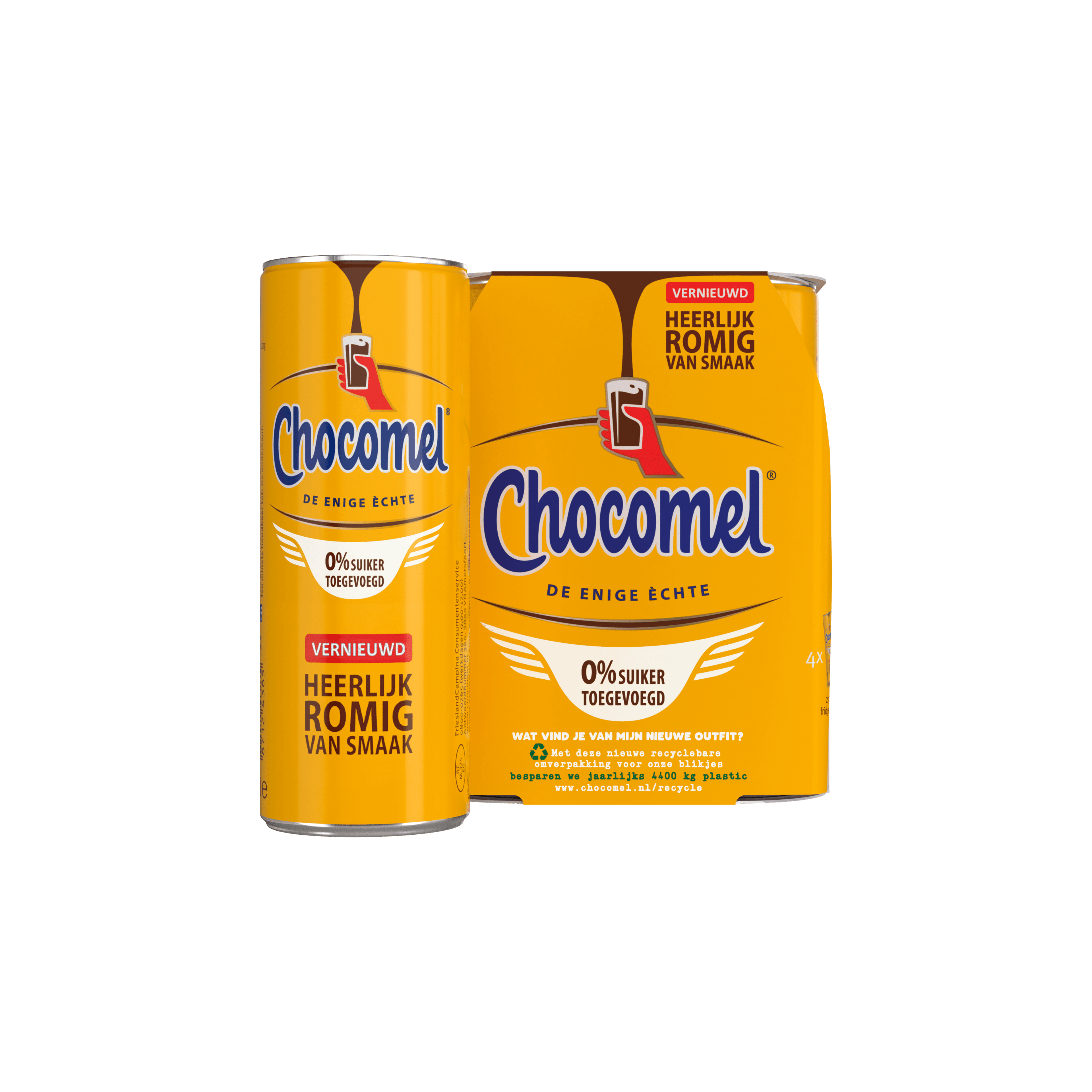 Chocomel 0% Heerlijk romig & rijk