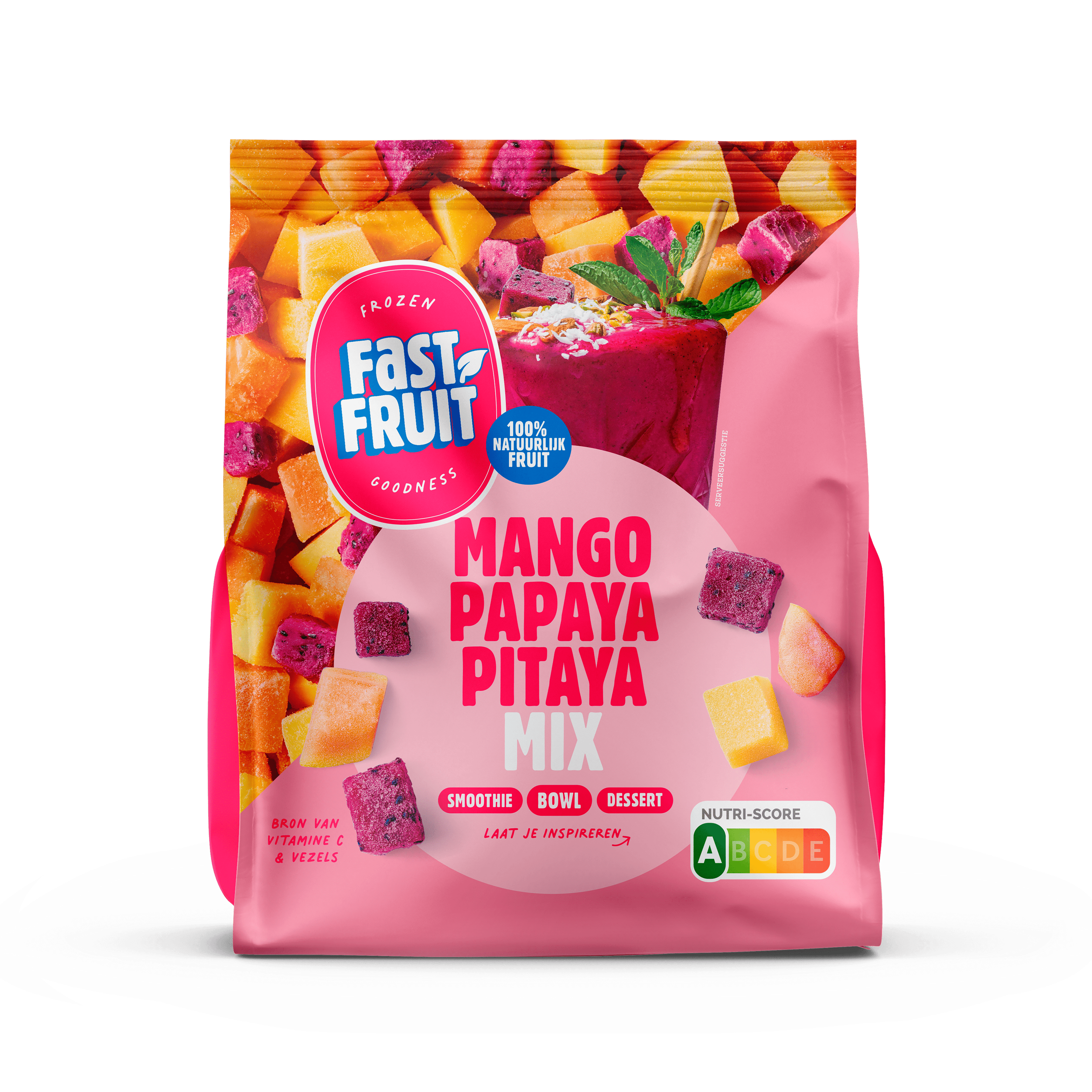 Fast Fruit Mix Mango, Papaya, Pitaya