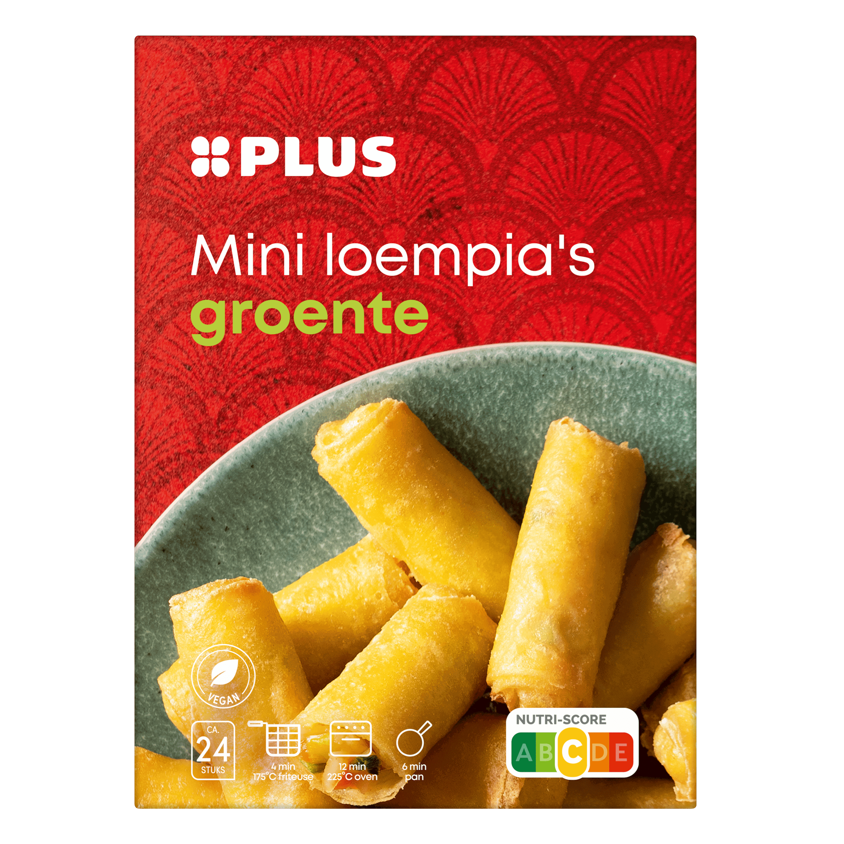 PLUS Mini loempia's groente 24ST