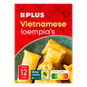 PLUS Vietnamese loempia's kip BLK 12ST