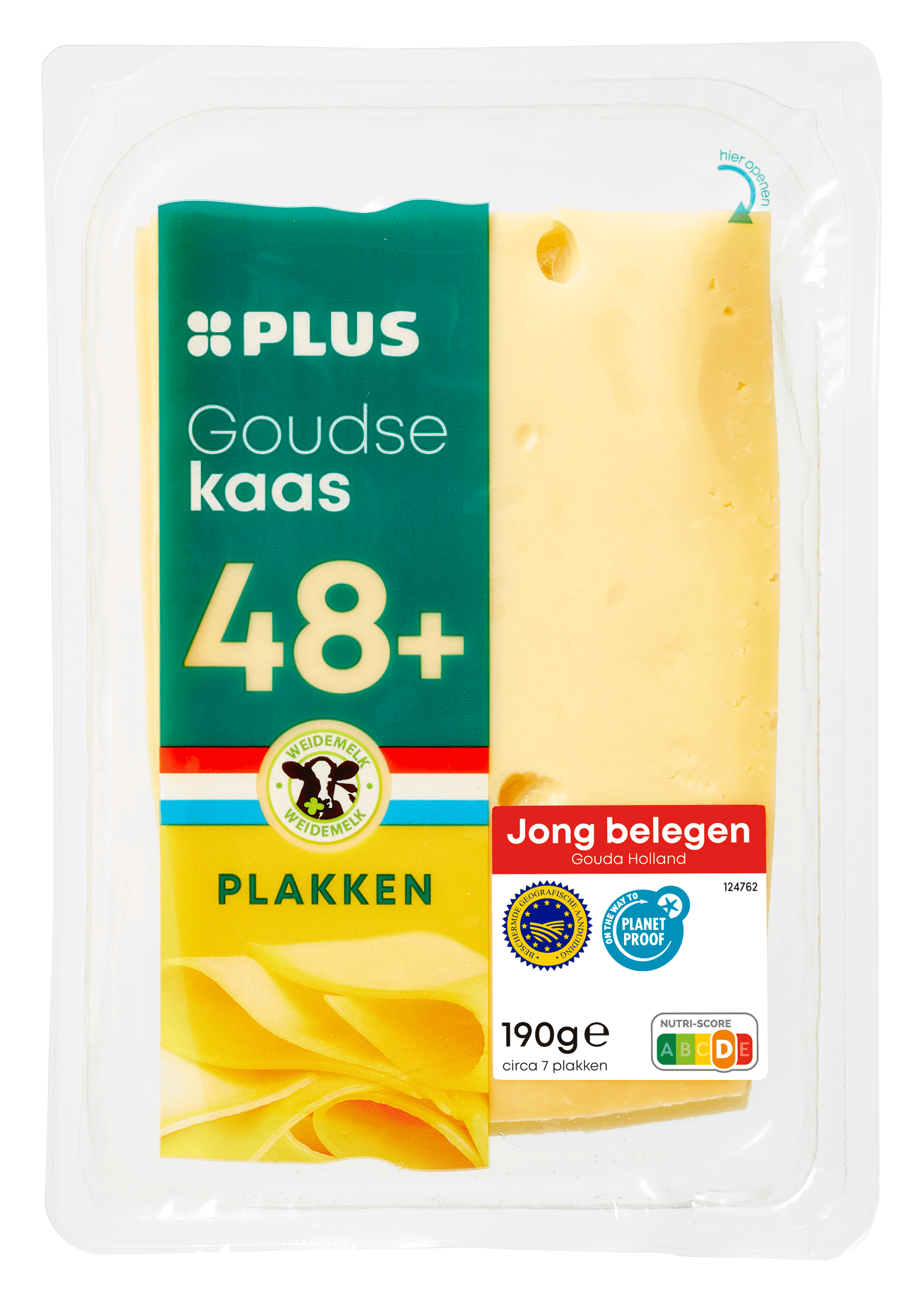 PLUS Goudse jong belegen 48+ plakken