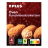 PLUS Oven rundvleeskroketten 4 stuks