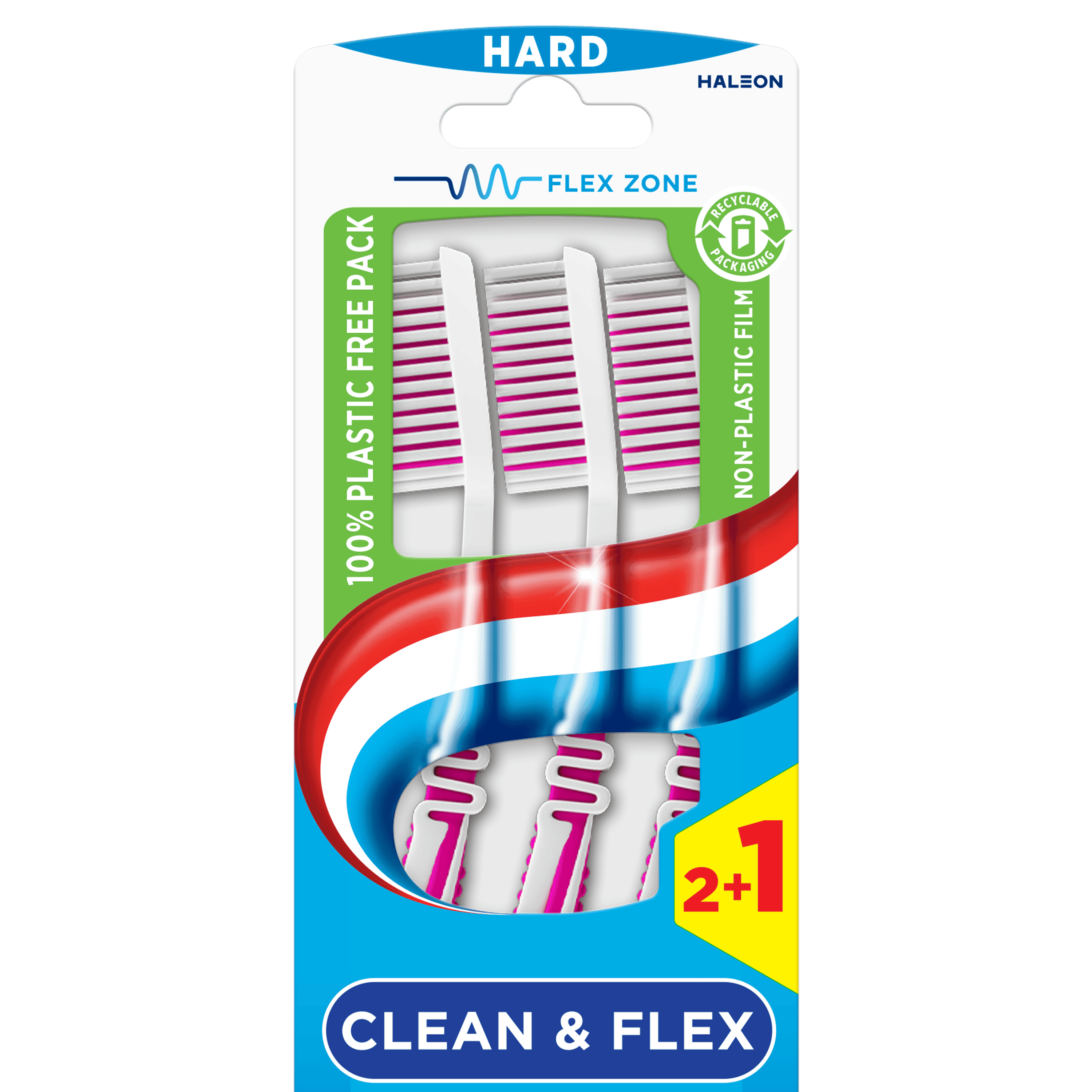 Aquafresh Clean&flex tandenborstel hard