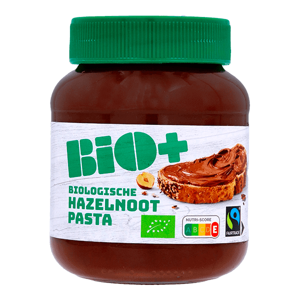 BIO+ Hazelnootpasta Fairtrade