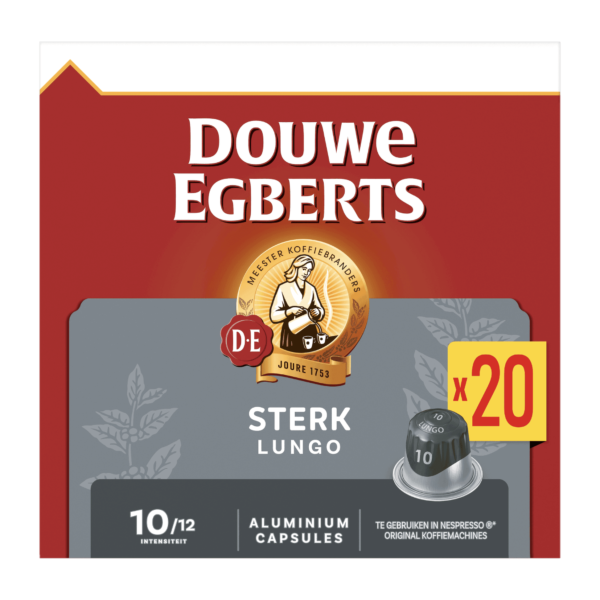 Douwe Egberts Capsules lungo 10 sterk