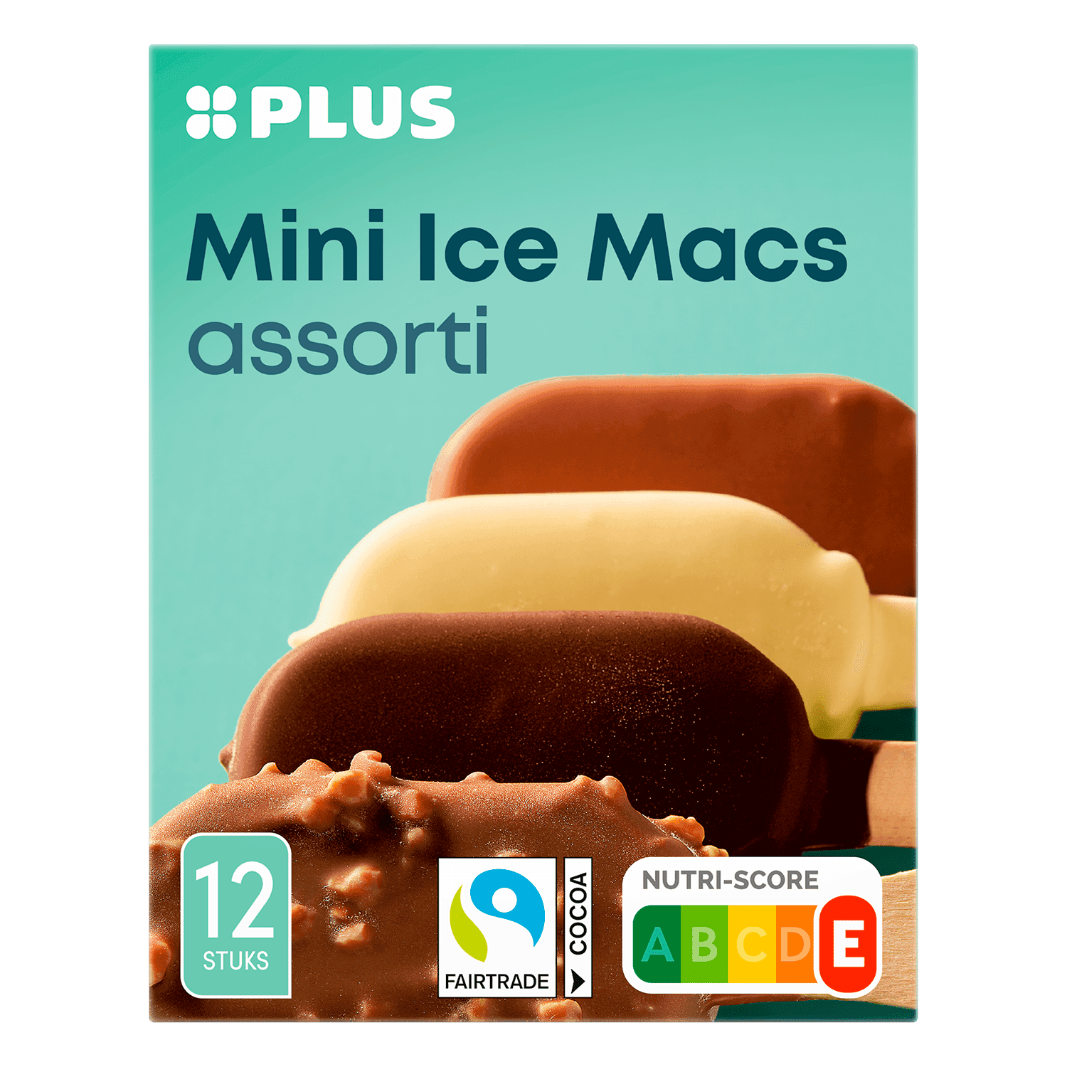 PLUS Mini icemacs assorti Fairtrade