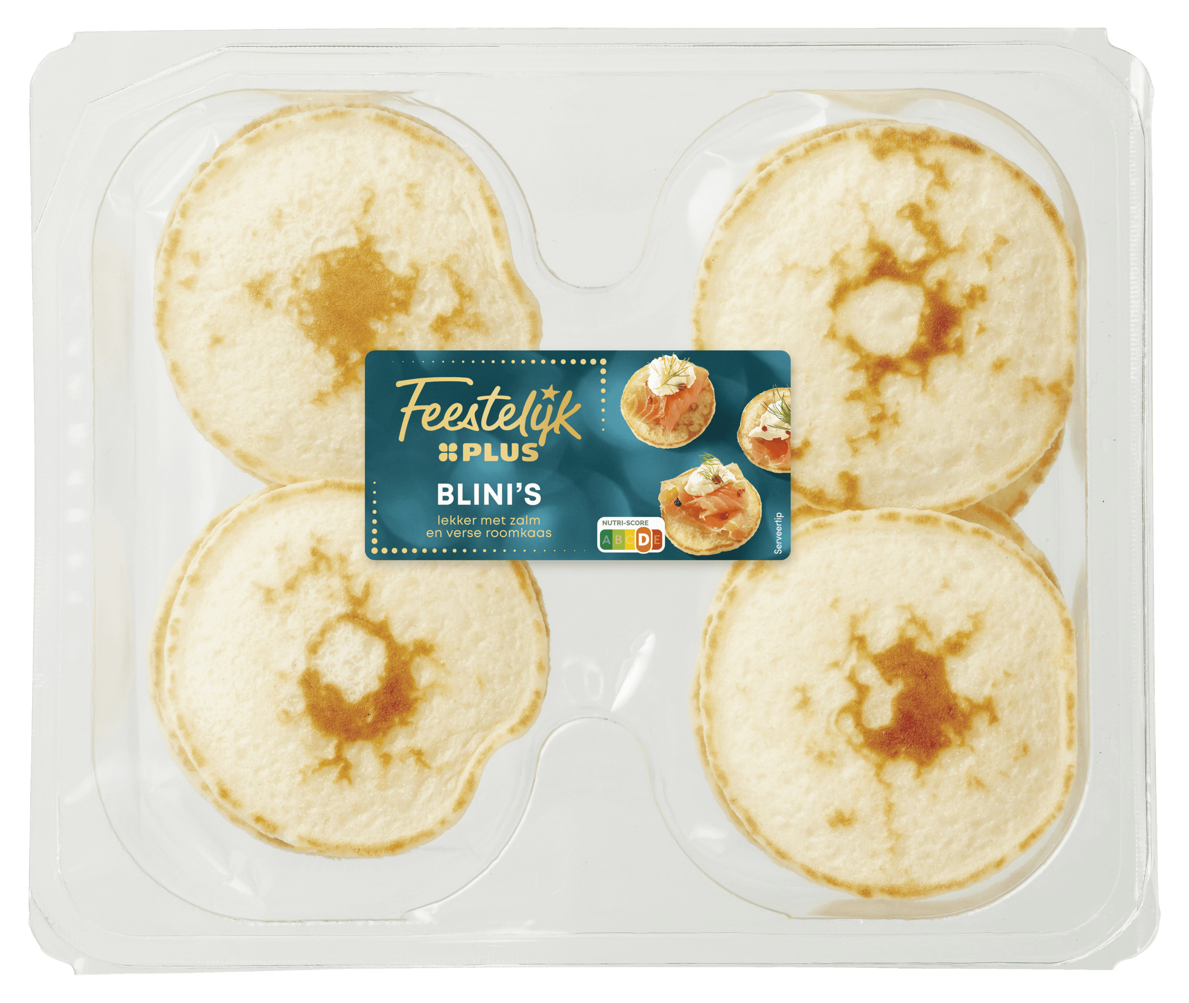 Feestelijk PLUS Blini's