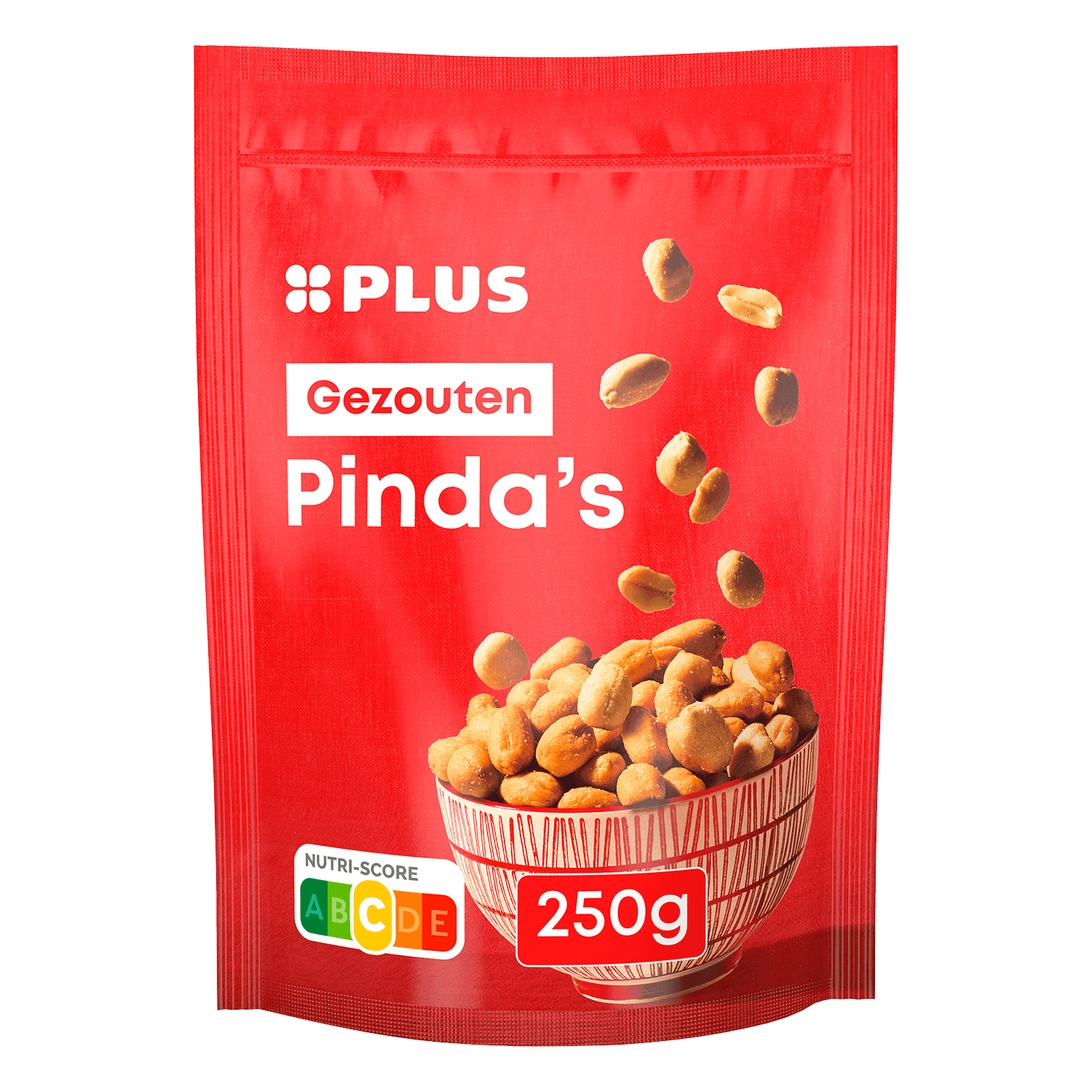 PLUS Pinda's gezouten 250 gram