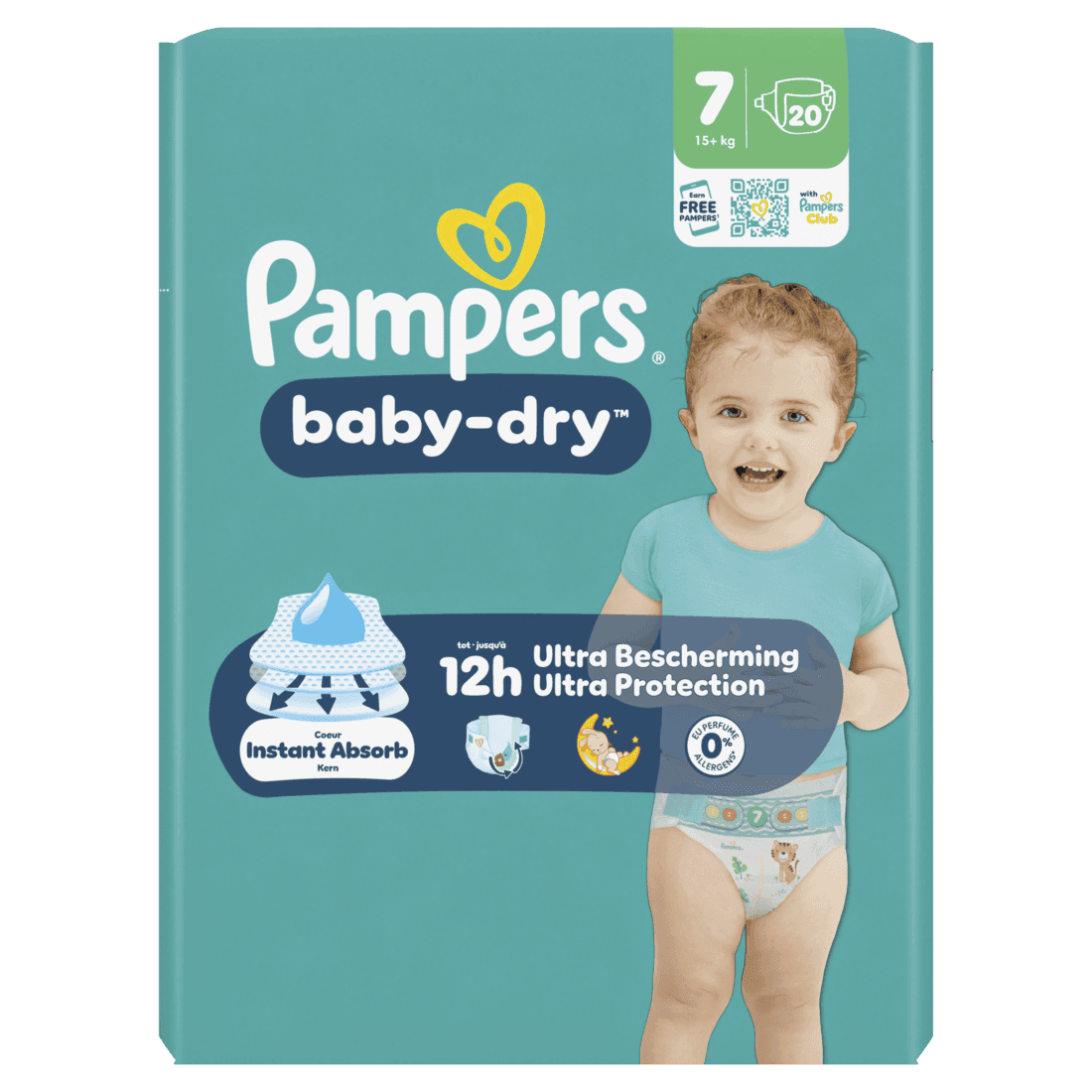 Pampers Baby-dry maat 7