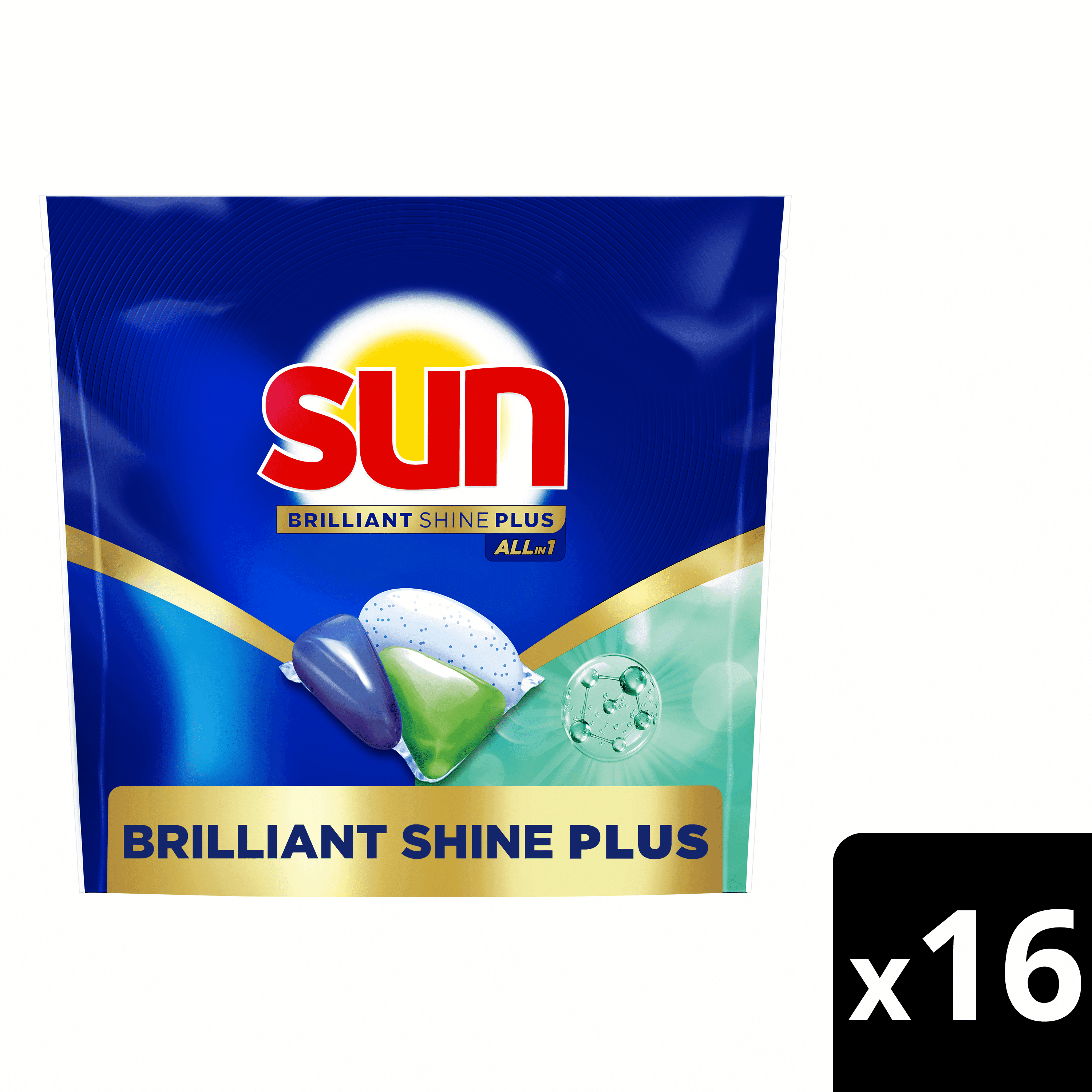 Sun Briljant shine plus vaatwascapsules
