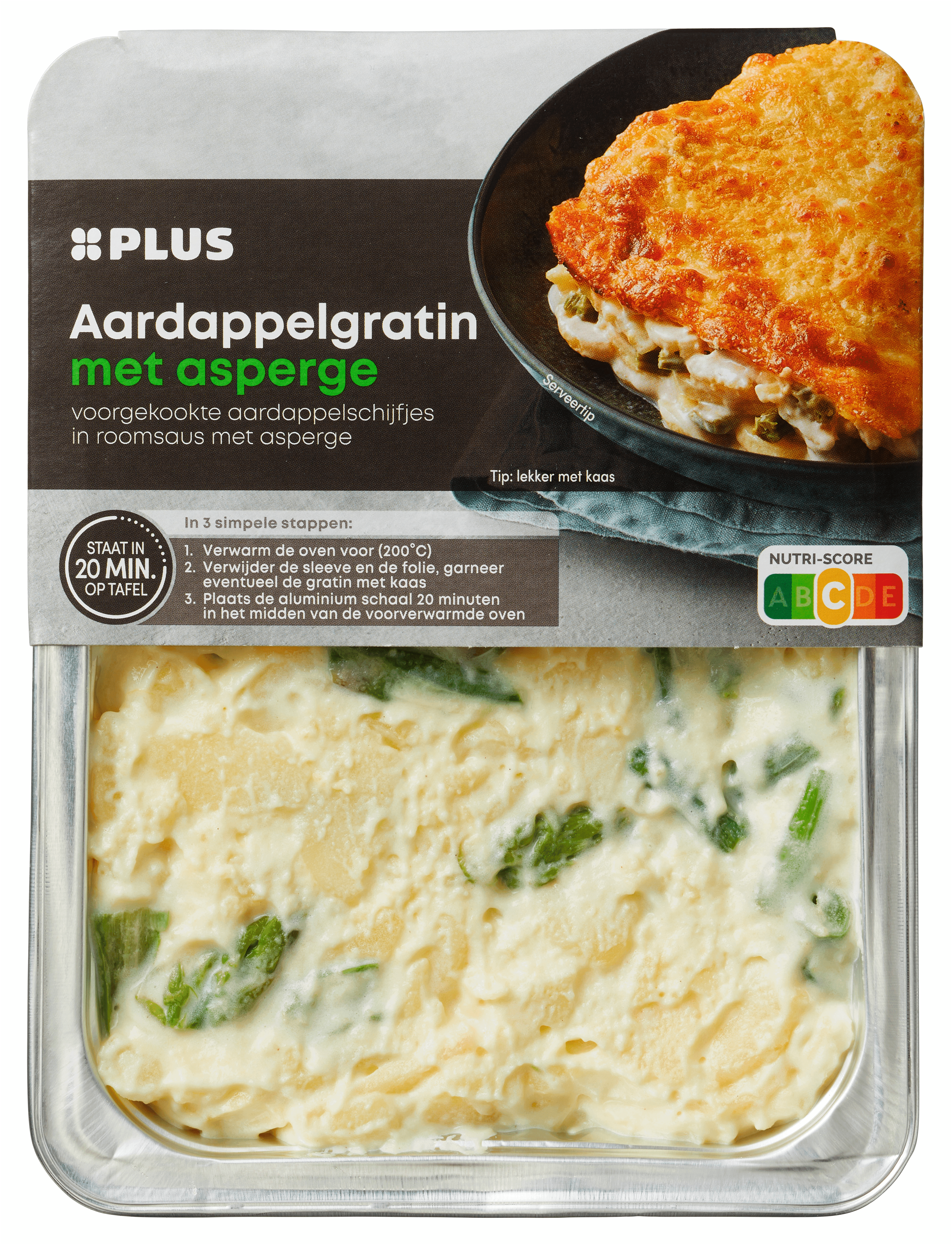 PLUS Aardappelgratin asperge